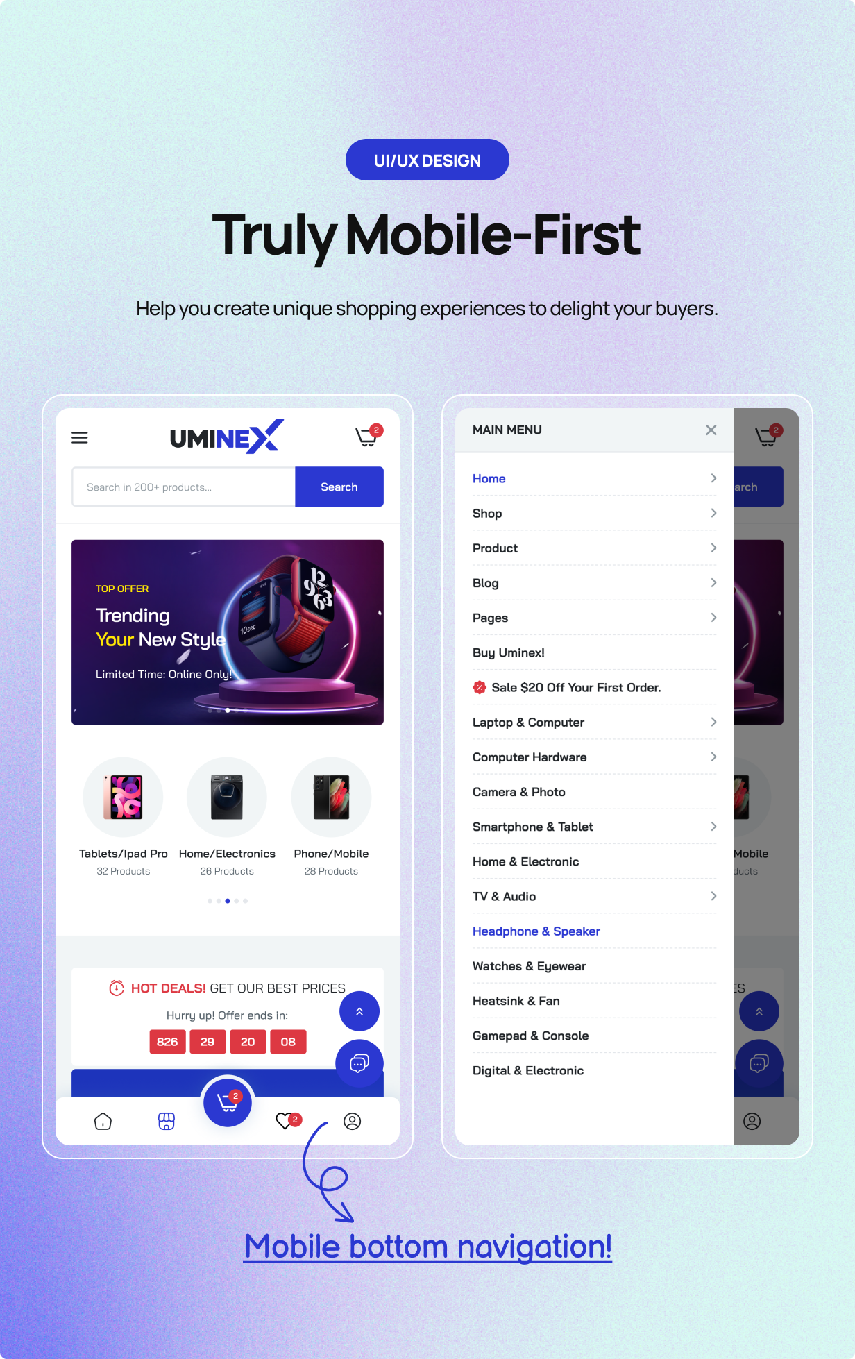 Uminex - Multipurpose WooCommerce Theme - 6